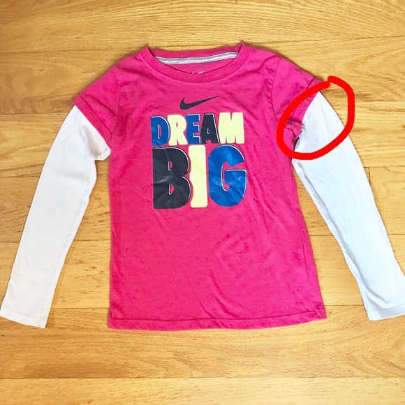 Girls size 6X Nike t-shirt - Picture 4 of 5